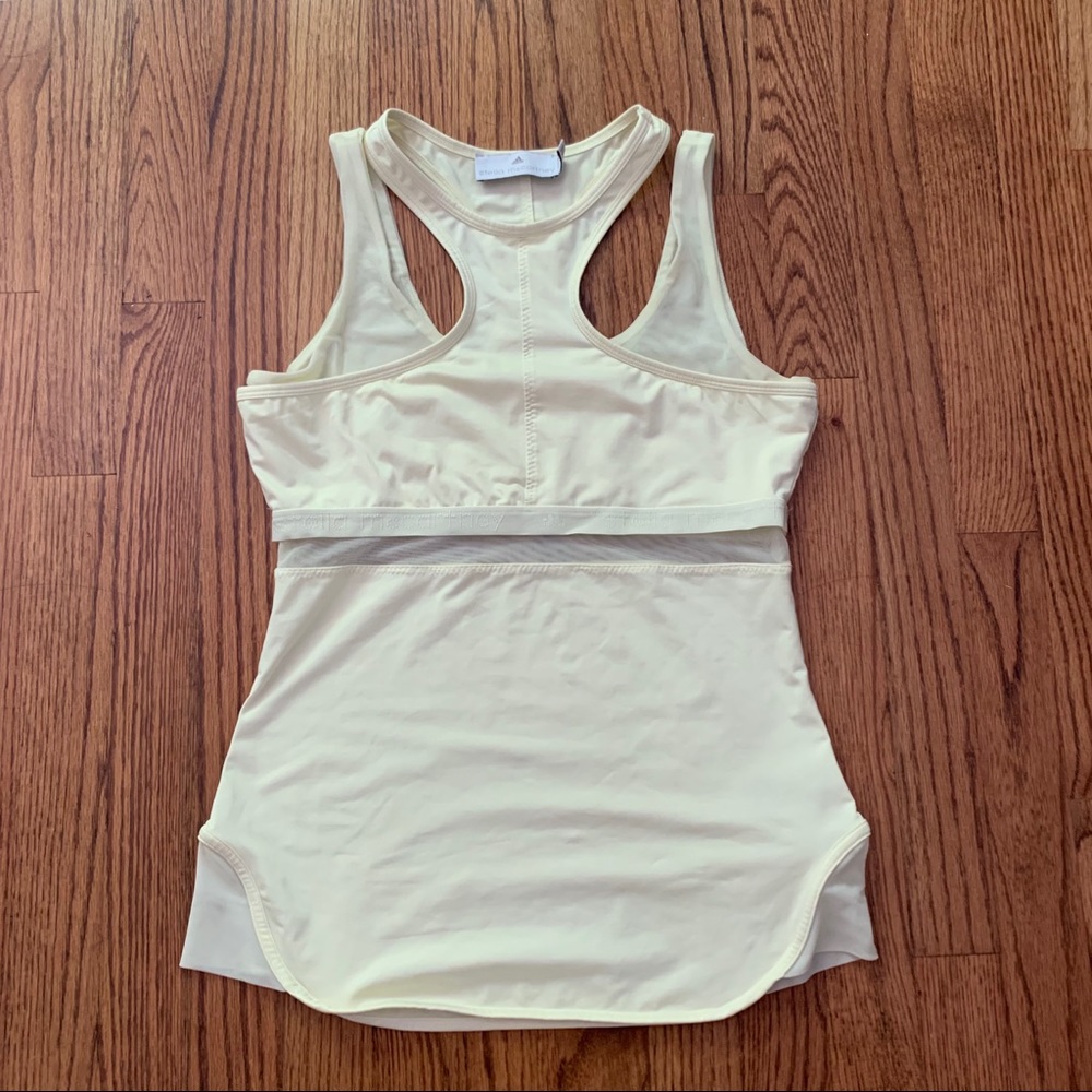 Adidas Stella McCartney Tank M Pale Yellow EUC